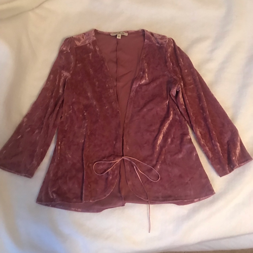 Pink Velet Jacket